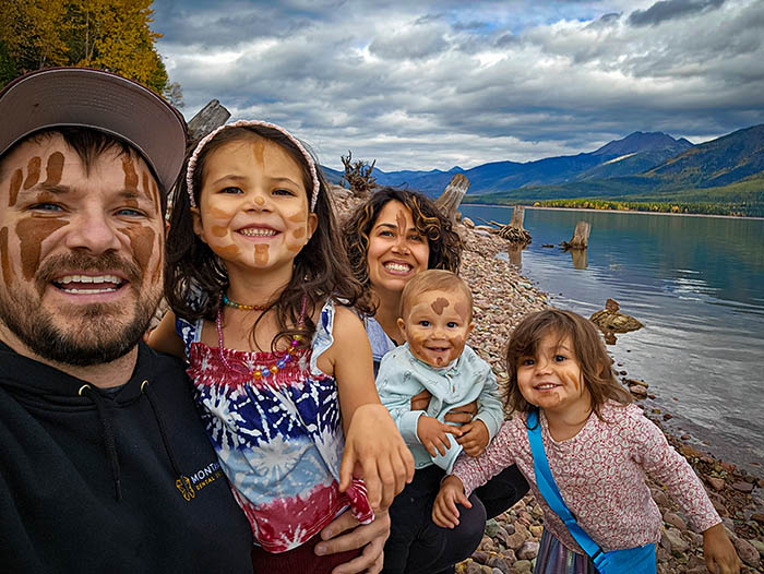 DR. TIM MATHEWS and family